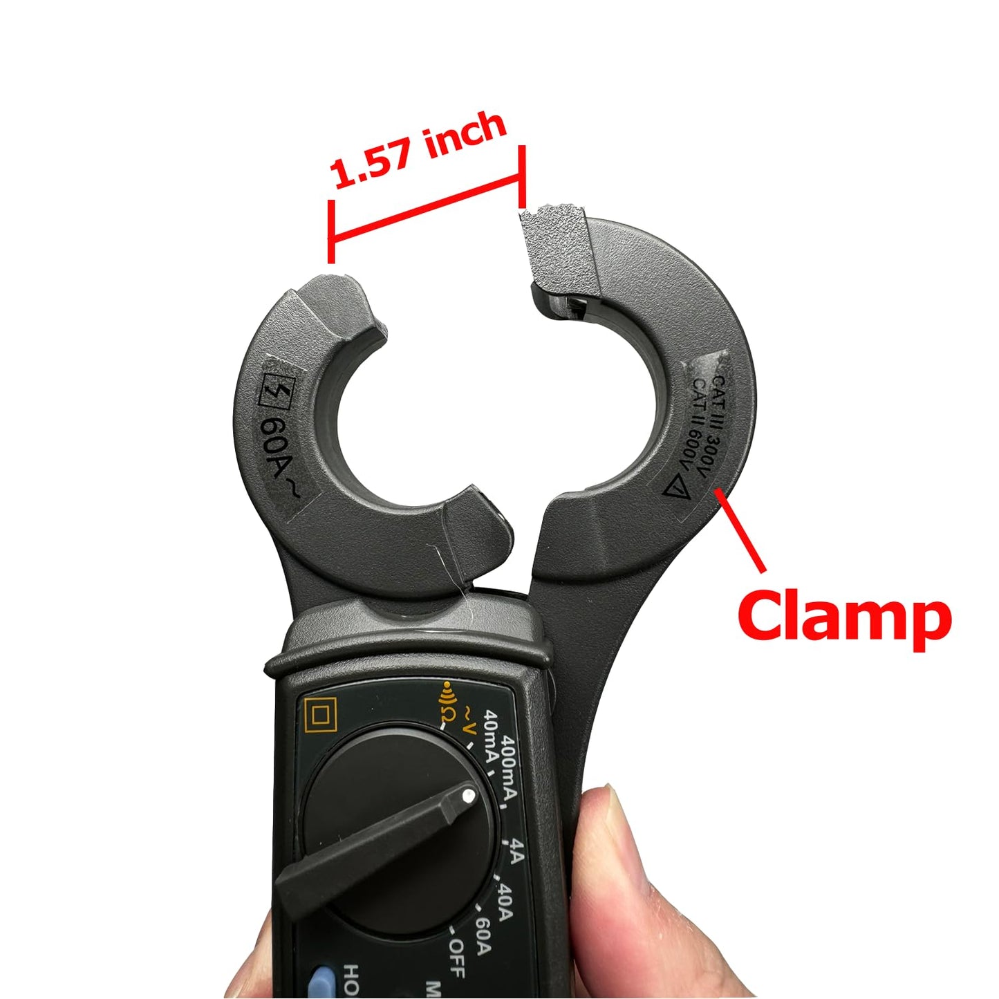 TECPEL DCM-040 AC Leakage Clamp Meter 10 μA high Resolution on 40mA Range