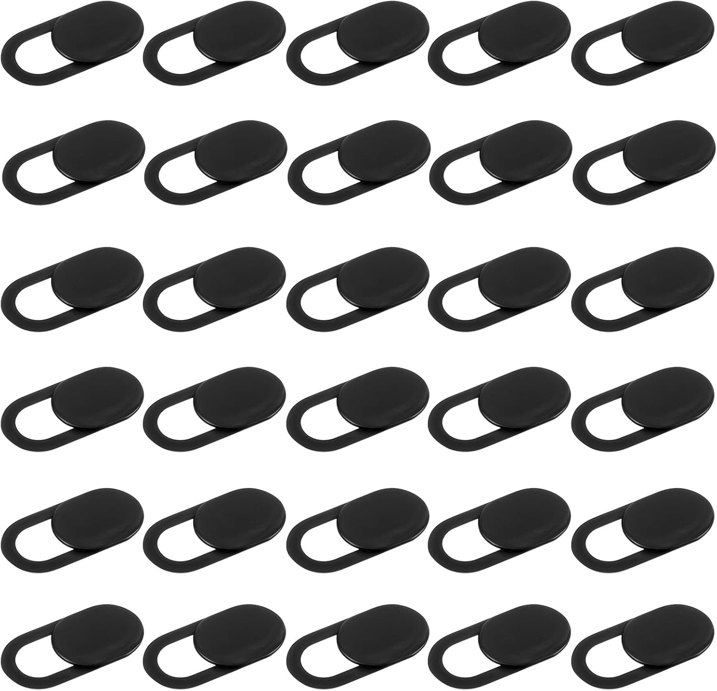 LIQWEI 30Pcs Webcam Cover, Camera Privacy Cover Slide, Phone Laptop Camera Computer Cameras Covers Slide, Webcam Covers