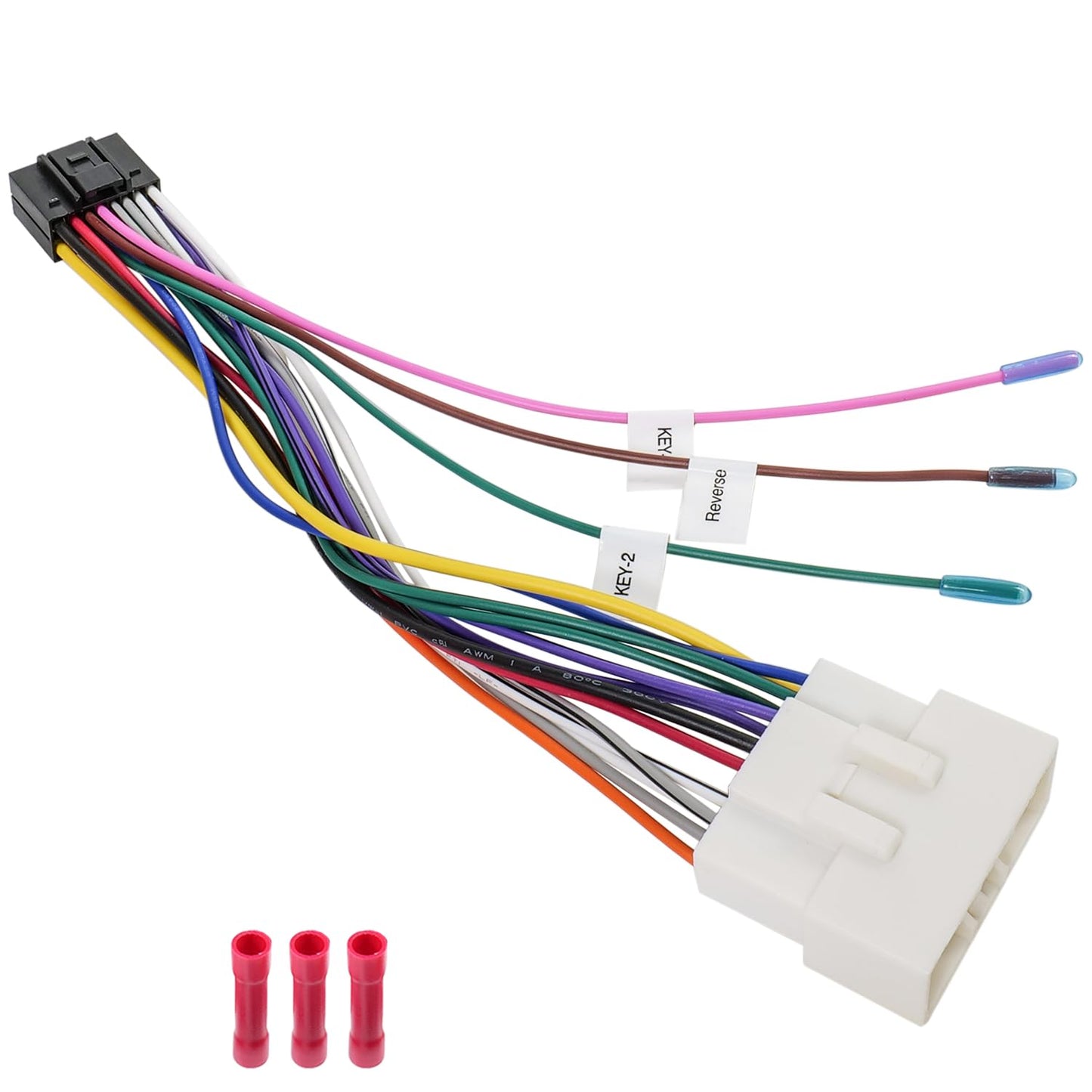 16Pin-14Pin Android Radio Wiring Harness Replacement for Subaru Outback Forester Liberty Legacy Impreza WRX,Aftermarket