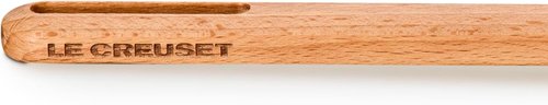 Le Creuset Wooden Scraper Spoon - Durable Kitchen Tool for Cooking & Baking | Versatile Design