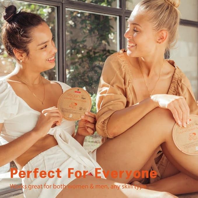 Purederm Vegan Vitamin Sheet Masks (12 Packs) ??Facial Sheet Mask for Brightening & radiance Treatment
