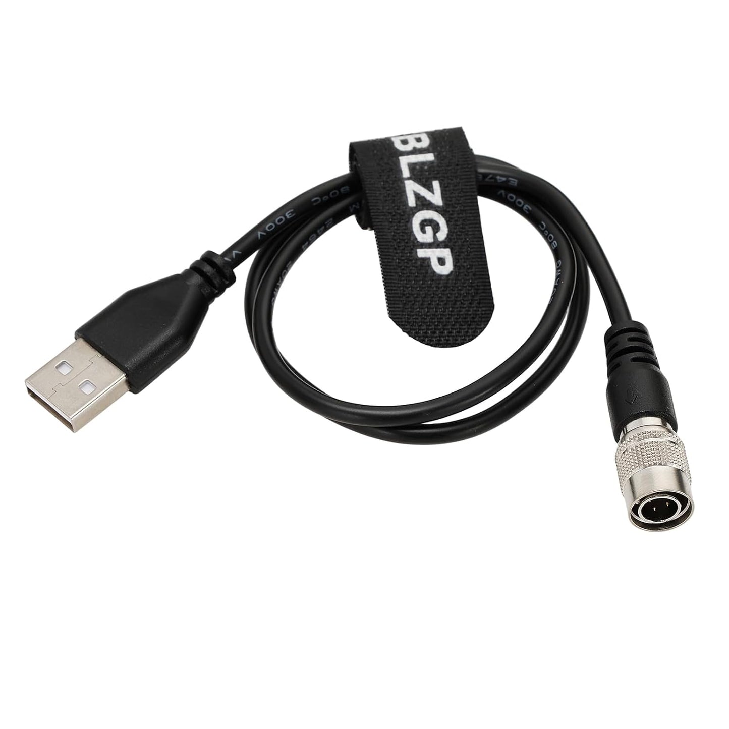 ZBLZGP 4 F4 F8 633 644 688 USB to Pin Hirose Male Power Cable for Zoom Sound Devices Recorders