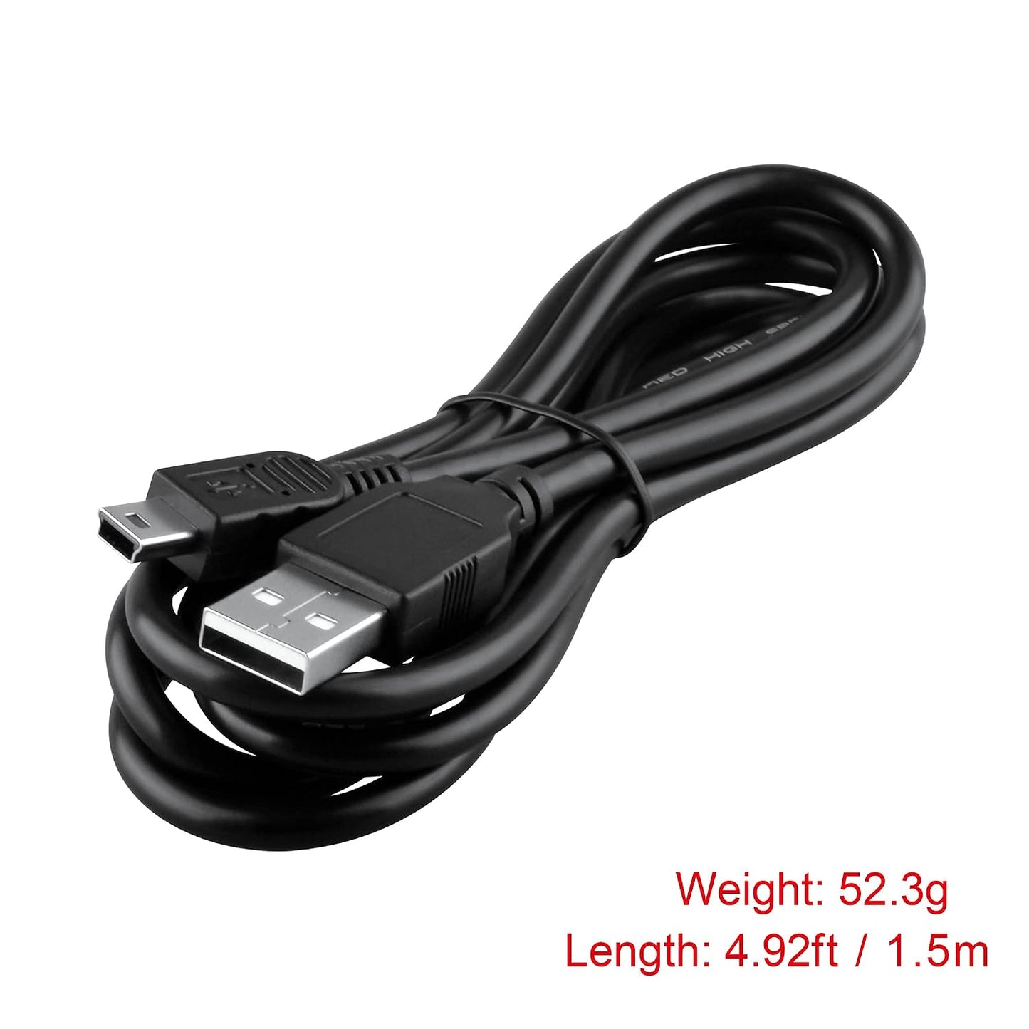 5ft DR-05 DR-07 Mk2 USB Cable Cord for TASCAM mkII Handheld Digital Audio Recorder