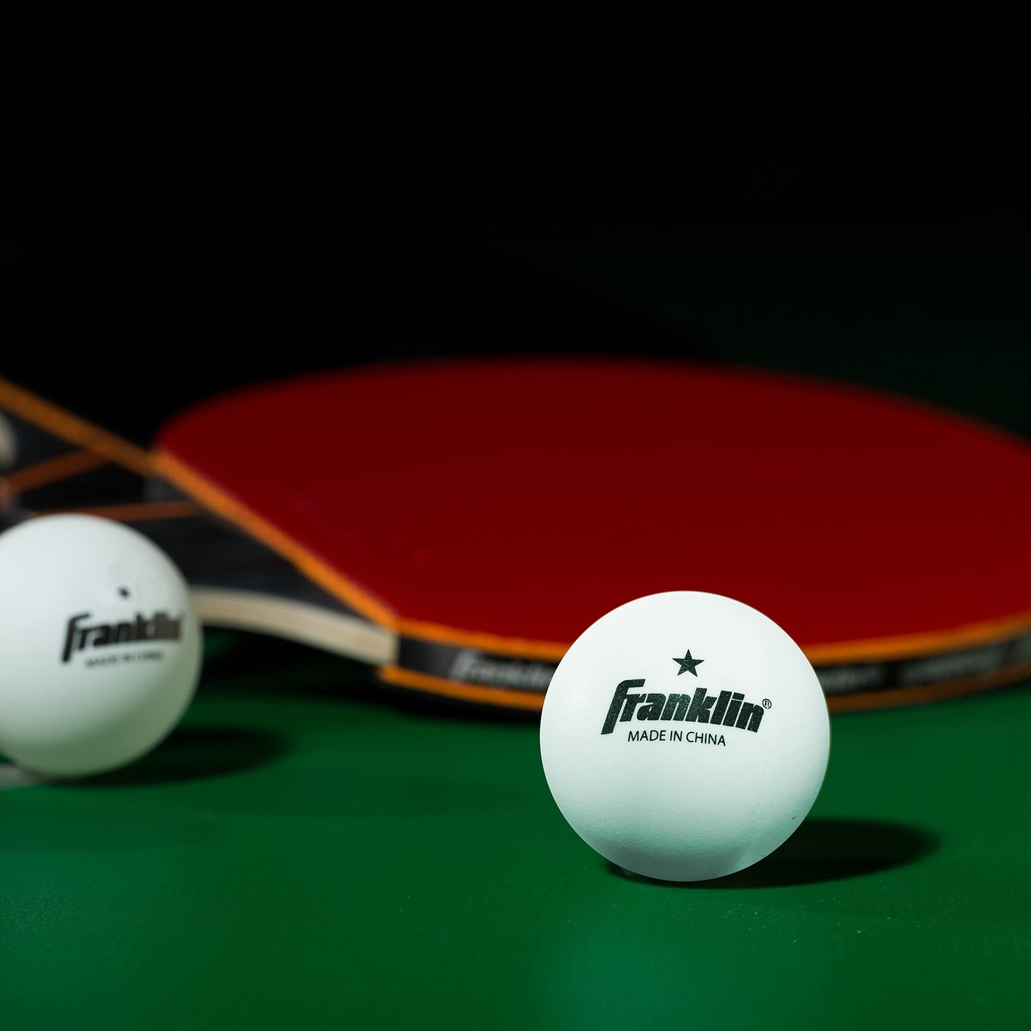 Franklin Sports 1 Star Table Tennis Balls (Pack of 12), 40 mm