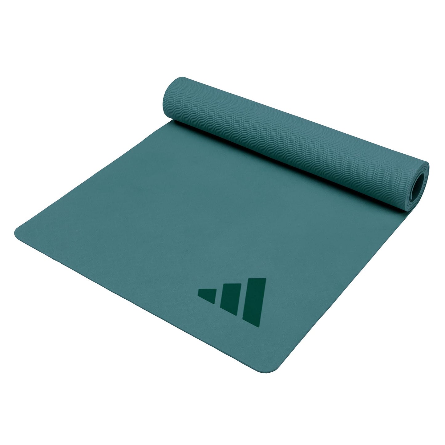 Adidas Premium Yoga Mat, Firm-Density Workout Mat, 5 mm