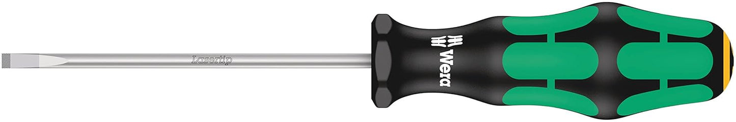 WERA Screwdriver Set - 6 Piece Laser Tip Precision Tools for Enhanced Grip and Control