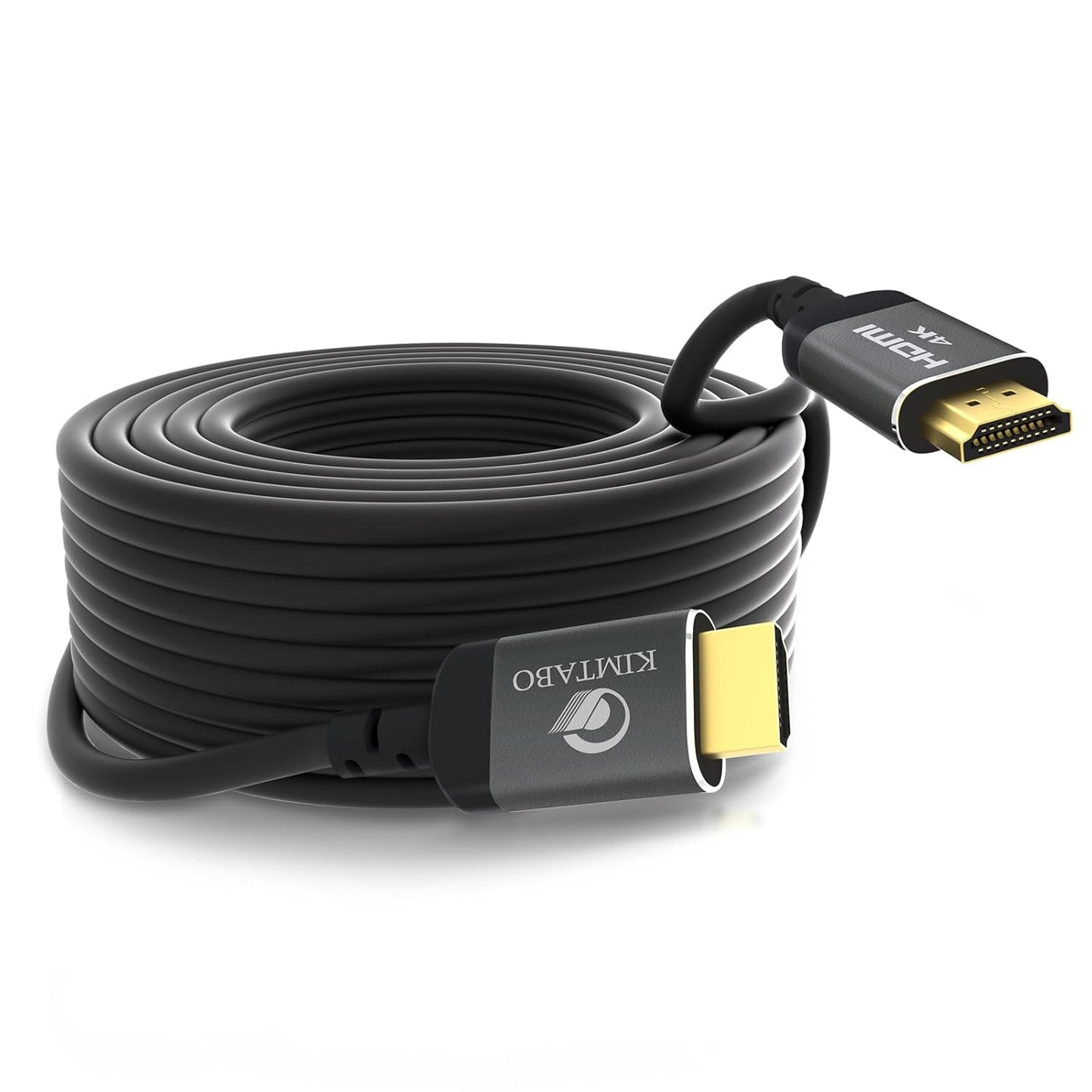 50ft 4K 60Hz 2K 1080p 3D PS3/4 (15m) HDMI Cable, Ultra High Speed Long HDMI Cables Support ARC, Gold Plated Connectors