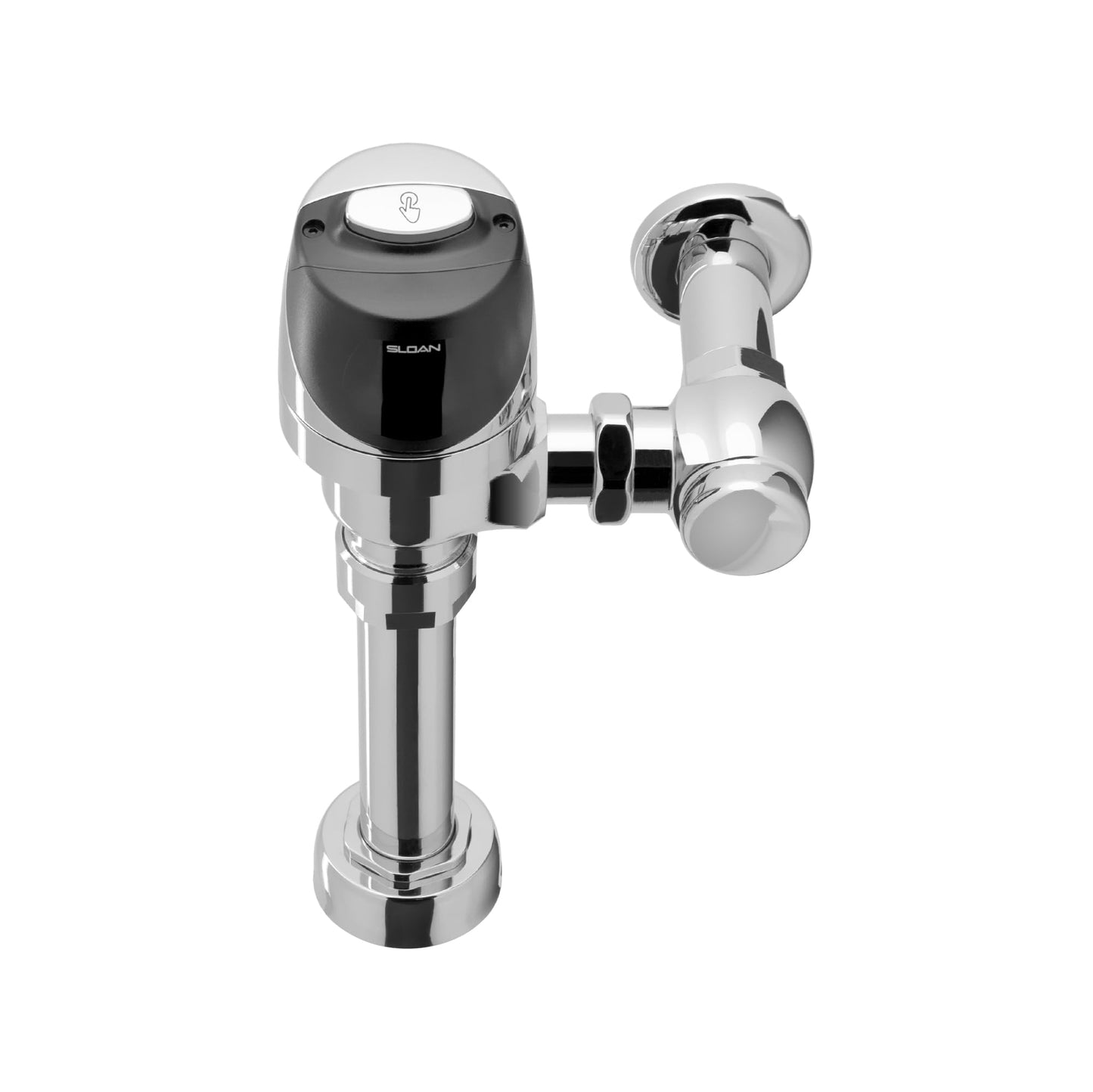 Sloan G2 Optima Plus 8110 Exposed Sensor Water Closet Flushometer, 3.5 GPF Flush Valve - Single Flush, Fixture Connection Top Spud, Battery Powered Infrared Sensor, Polished Chrome Finish, 3250404
