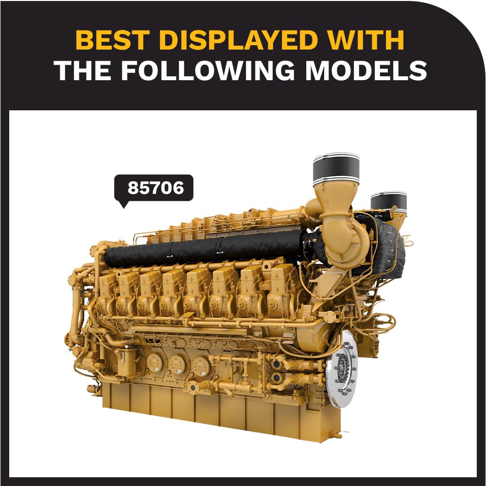 1:25 Scale CAT CG260-16 Gas Generator | Core Classics Series Cat Trucks & Construction Equipment | 1:25 Scale Model Diecast Collectible Model 85287C
