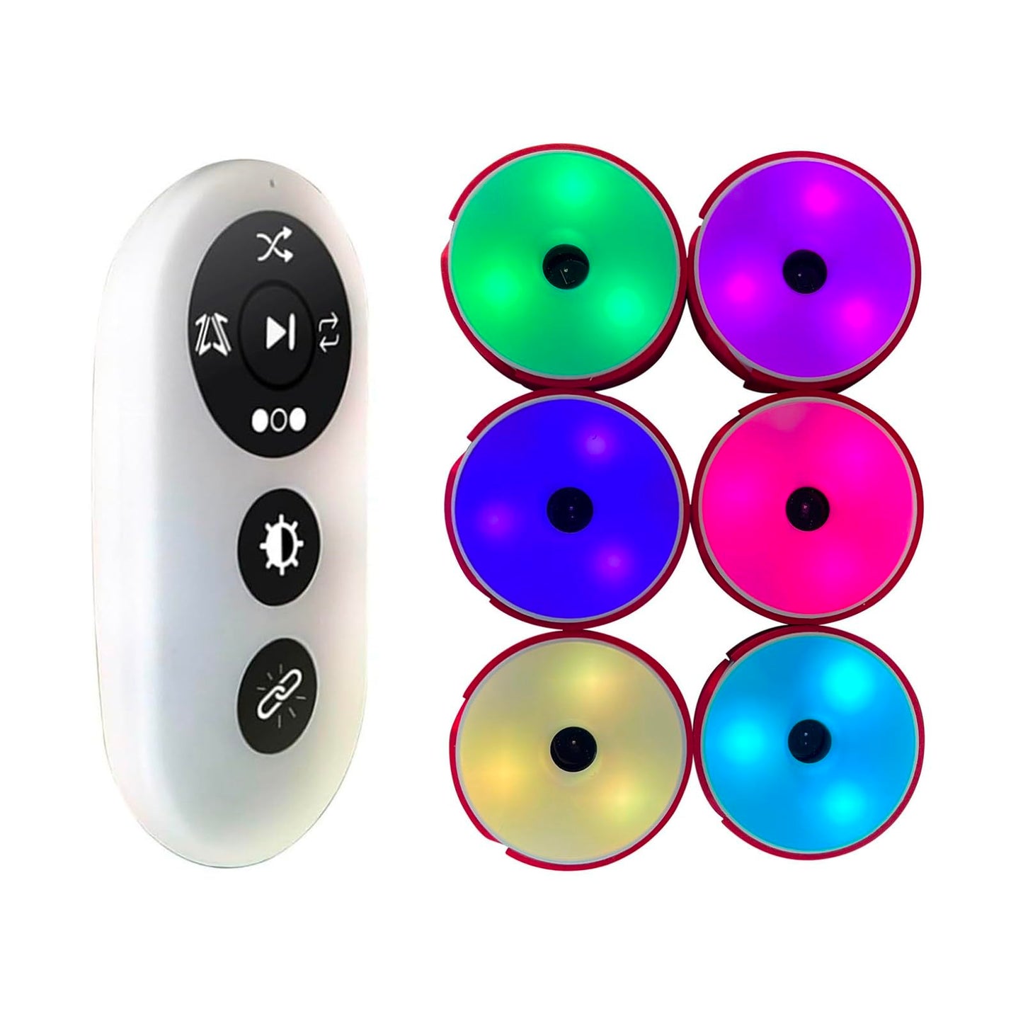 Lmekoe Reaction Training Light - 4 Modes Agile Fitness Light - Hand-Eye Coordination Training for Improve Speed, Agility and Reaction Time(6)