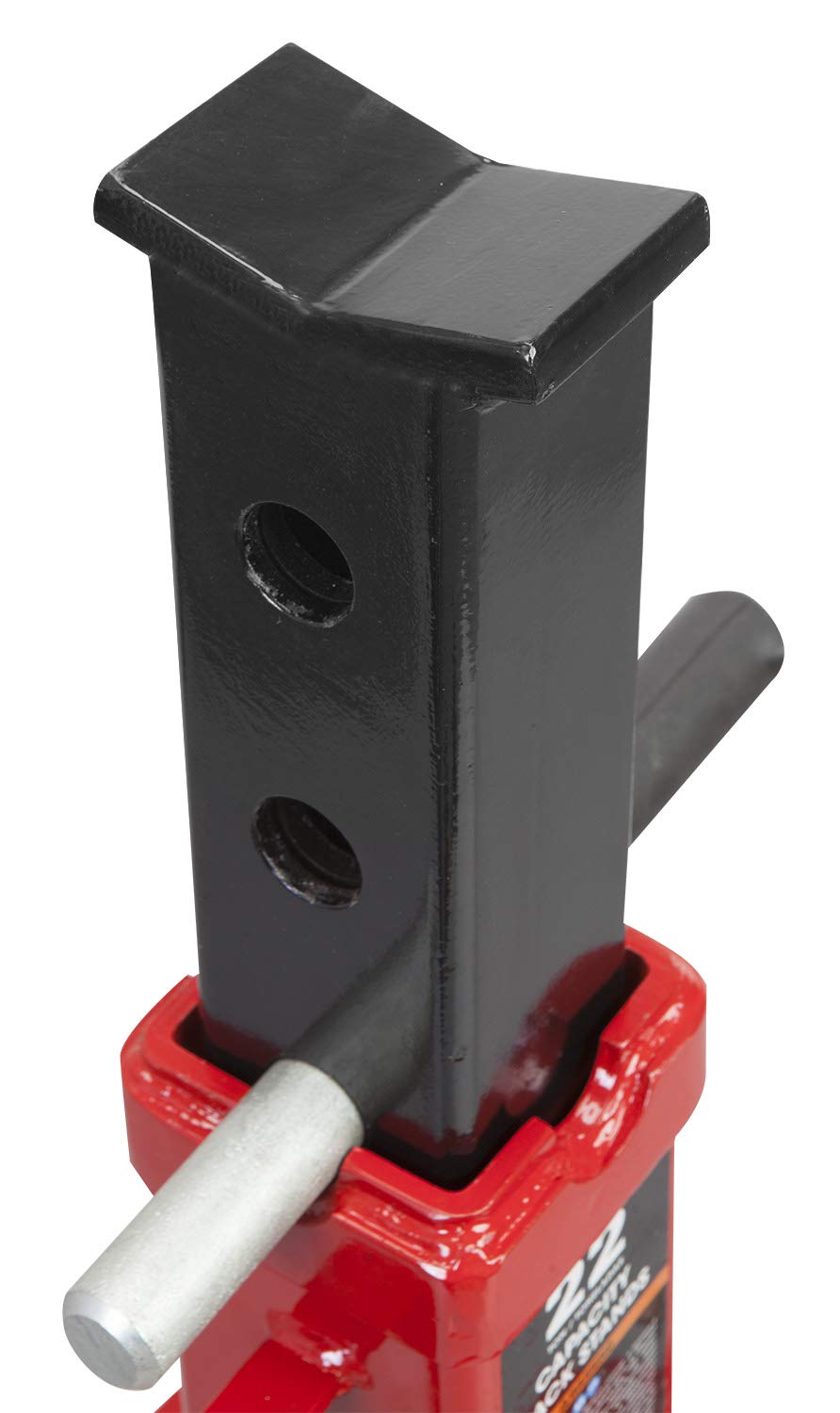 Big RED 22 Ton Car Jack Stands, Heavy Duty Pin Type Professional Car Jack Stand with Lock, Fit for Supporting Trucks, Trailers and Equipment, Red, 1 Pair