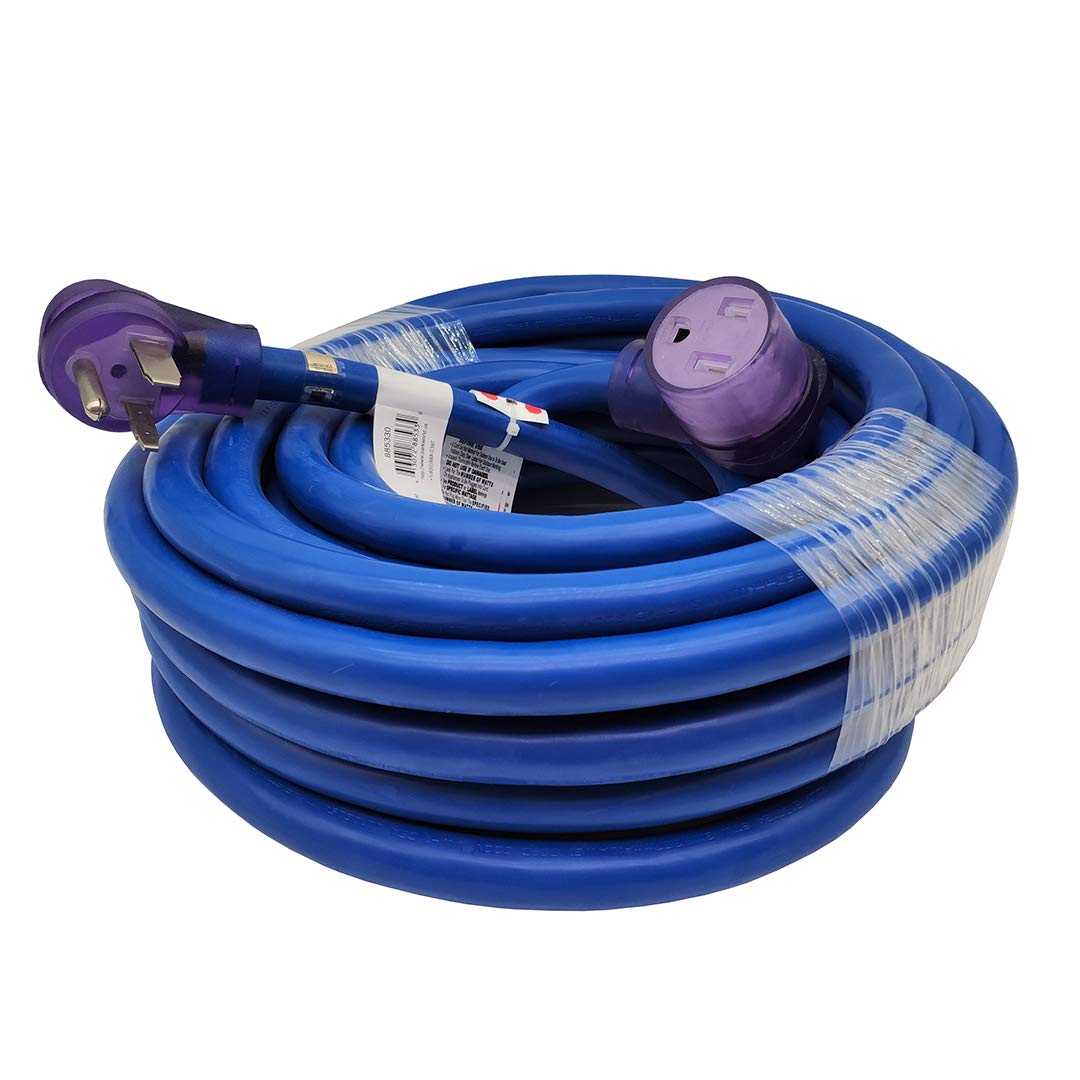 Parkworld Welder Extension Cord NEMA 6-50 Extension Cord, 6-50P to 6-50R STW 8AWG/3C for 40 Amp 250 Volt (50FT)