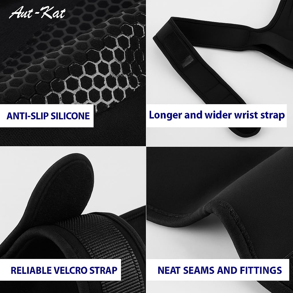 Training Gloves for Men and Women - Gym, Fitness, Weightlifting, Street Training - Training Gloves with Wrist Stabilization and Anti-Slip Palm Protection