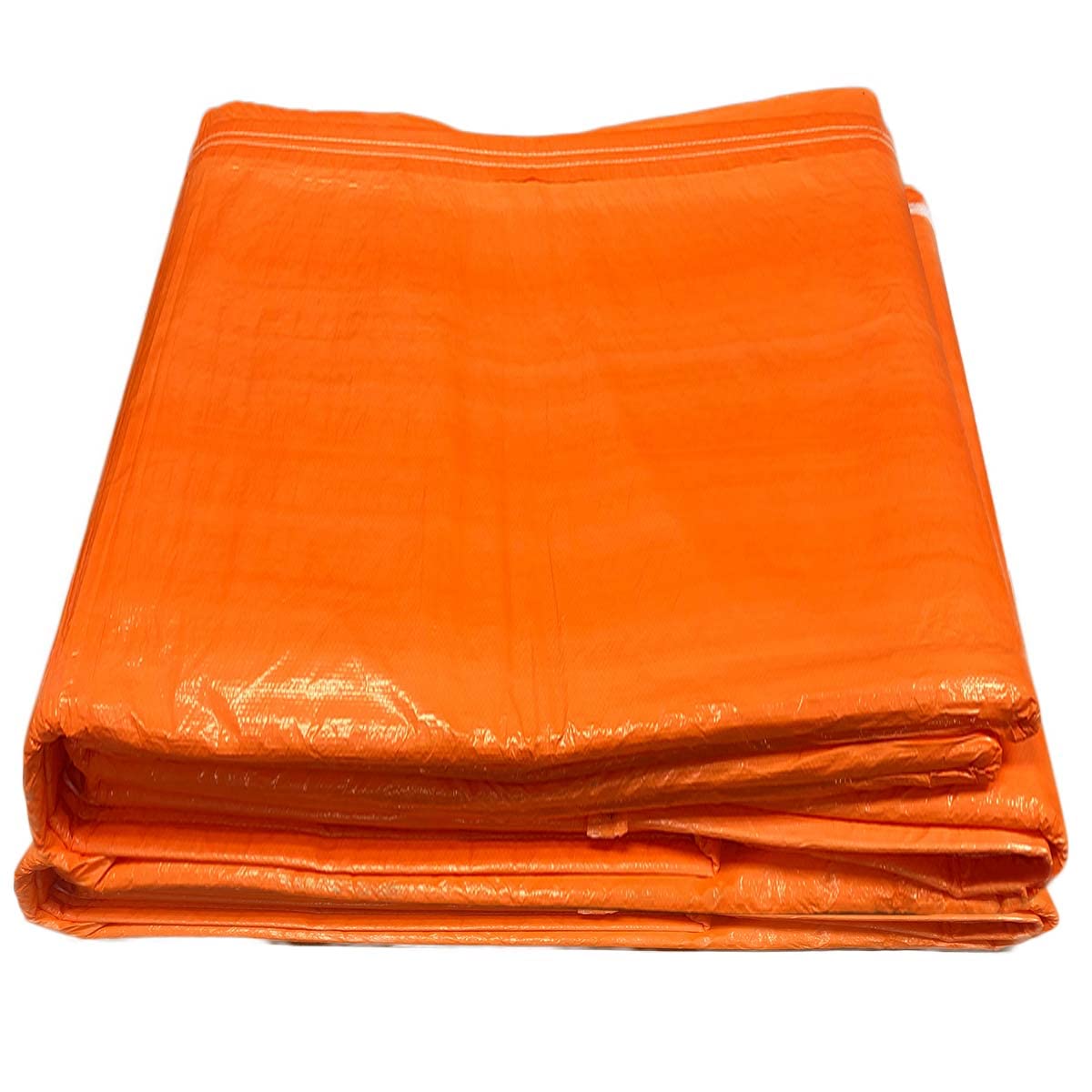 Moose Supply Concrete Curing Blanket Cover, 8 x 24 Foot Heavy Duty Insulated Concrete Blanket with Foam Core, PE Coated Woven Tarp for Construction, Cement, and Landscaping, Orange