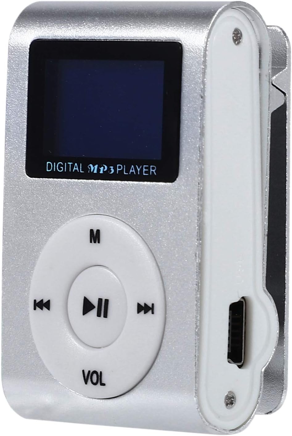 Lizusidtsy MP3 32GB 091649 Mini USB Clip Player Video Screen Support Micro-SD TF Card