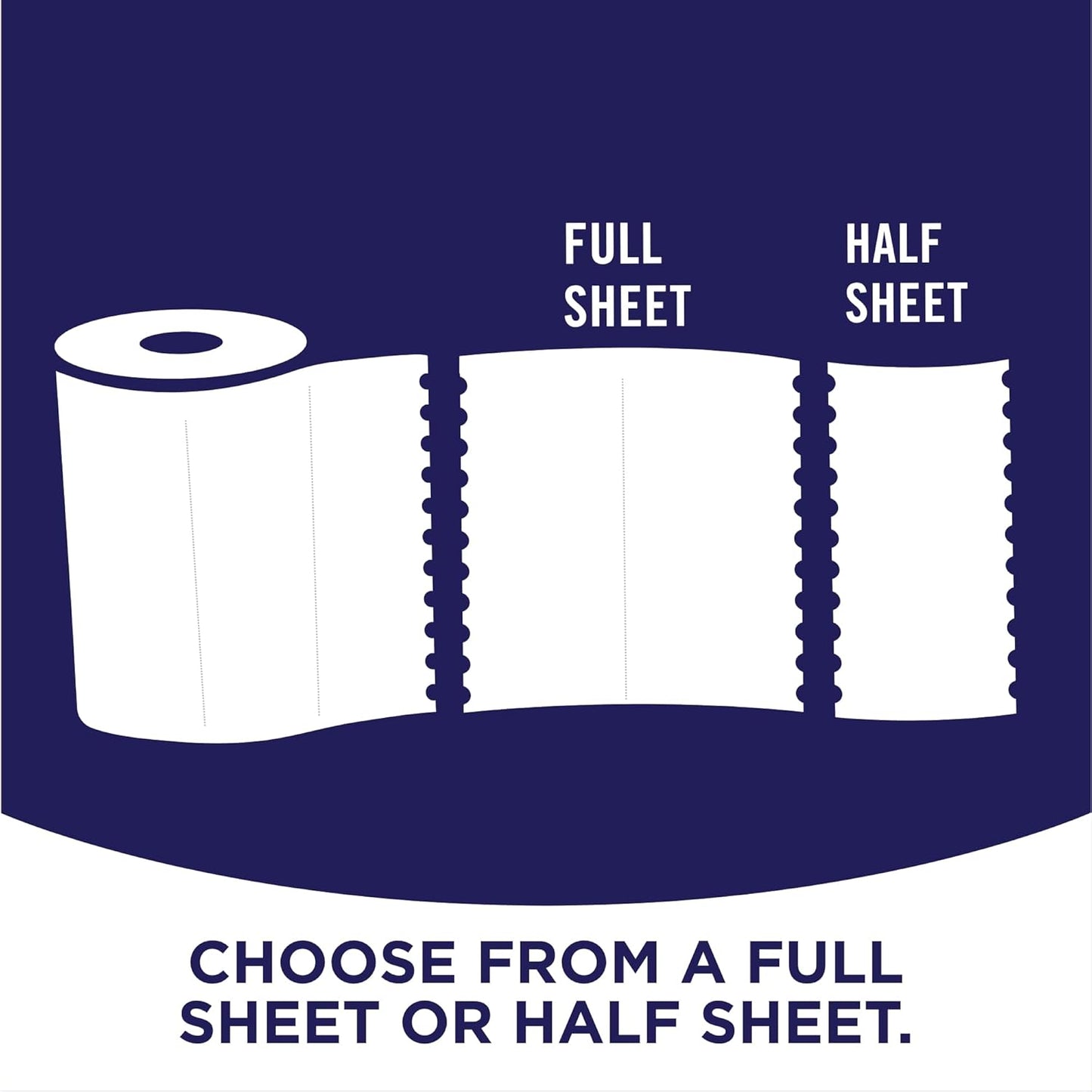Sparkle Paper Towels - Pick-A-Size, 3 Triple Rolls, Convenient Pack of 2 for Easy Cleaning