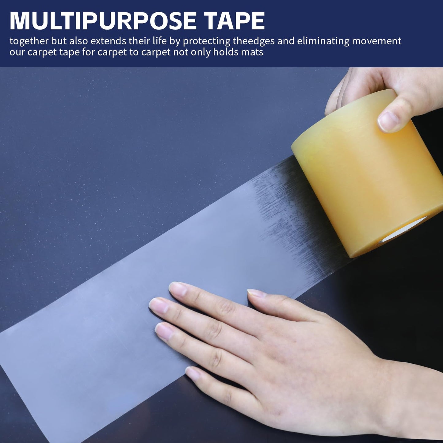 24 Rolls 3'' or 4'' x 84' Wrestling Mat Tape Gymnastics Floor Tape Wrestling Grappling Exercise Mats Seam Cover Tape Heavy Duty Carpet Jiu Jitsu Mats (A, 4")