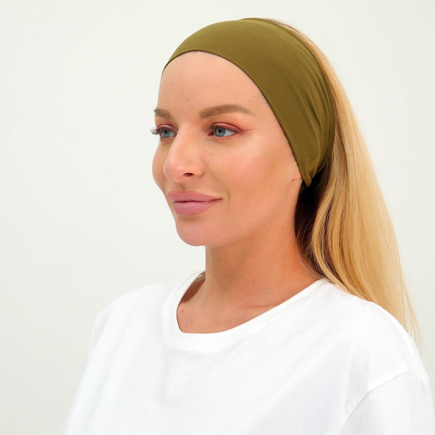 RITOPER Women's Workout Wide Headbands - Non Slip, Super Soft Yoga Running Exercise Bands, Elastic Sweat and Hair Wraps