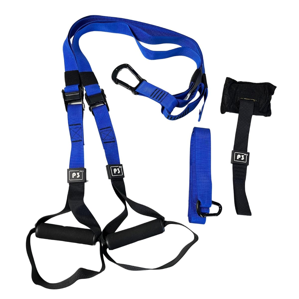 Critical Bench Suspension Training Straps – Full Body Workout Equipment for Home, Gym & Travel | Adjustable Resistance Straps for Strength Training, Core, Flexibility & Balance