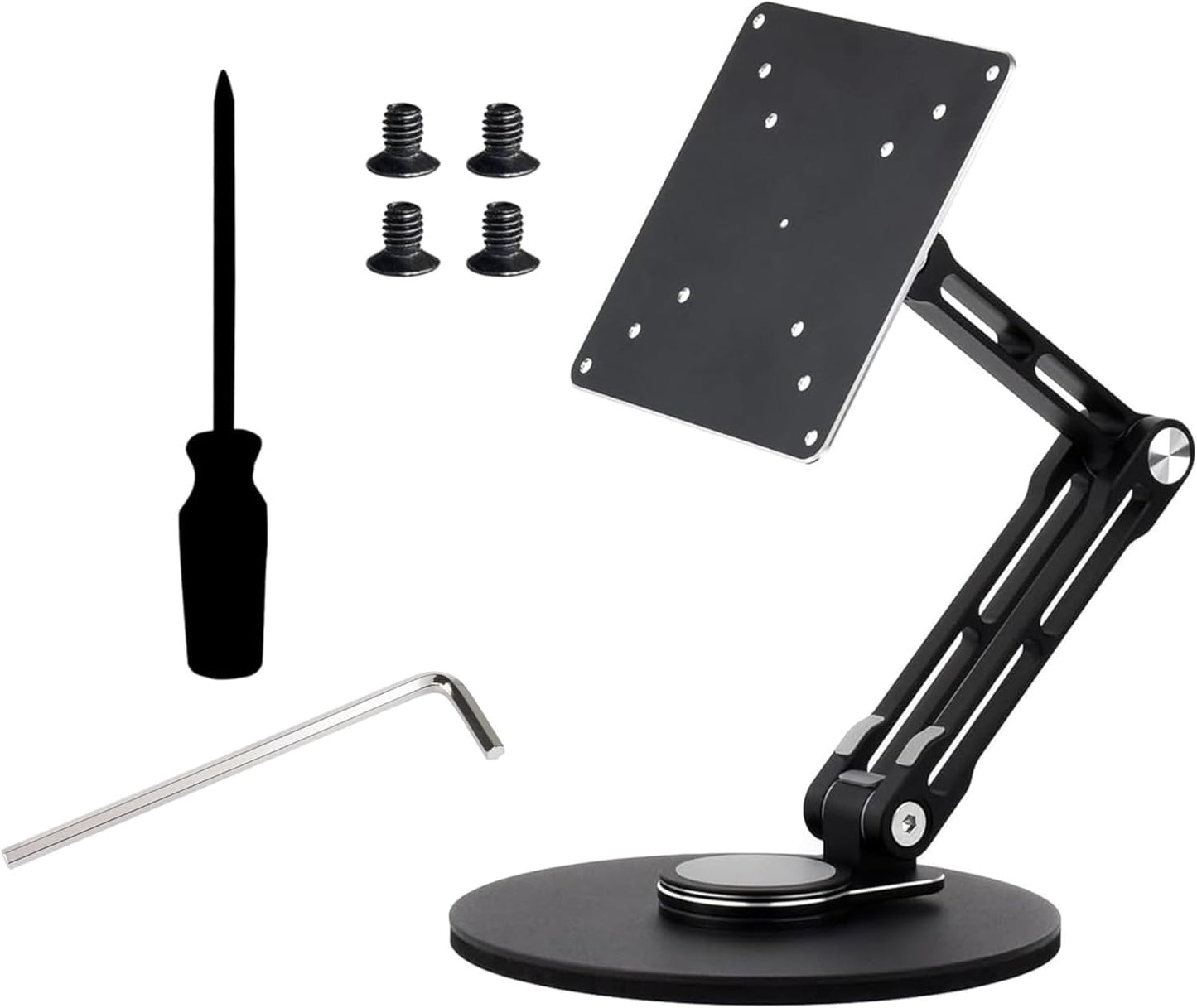 UeeKKoo 19inch, 50 50/75 75/100 100 (mm) VESA Portable Monitor Stand, Compatible with Monitors Up to Supports x x x