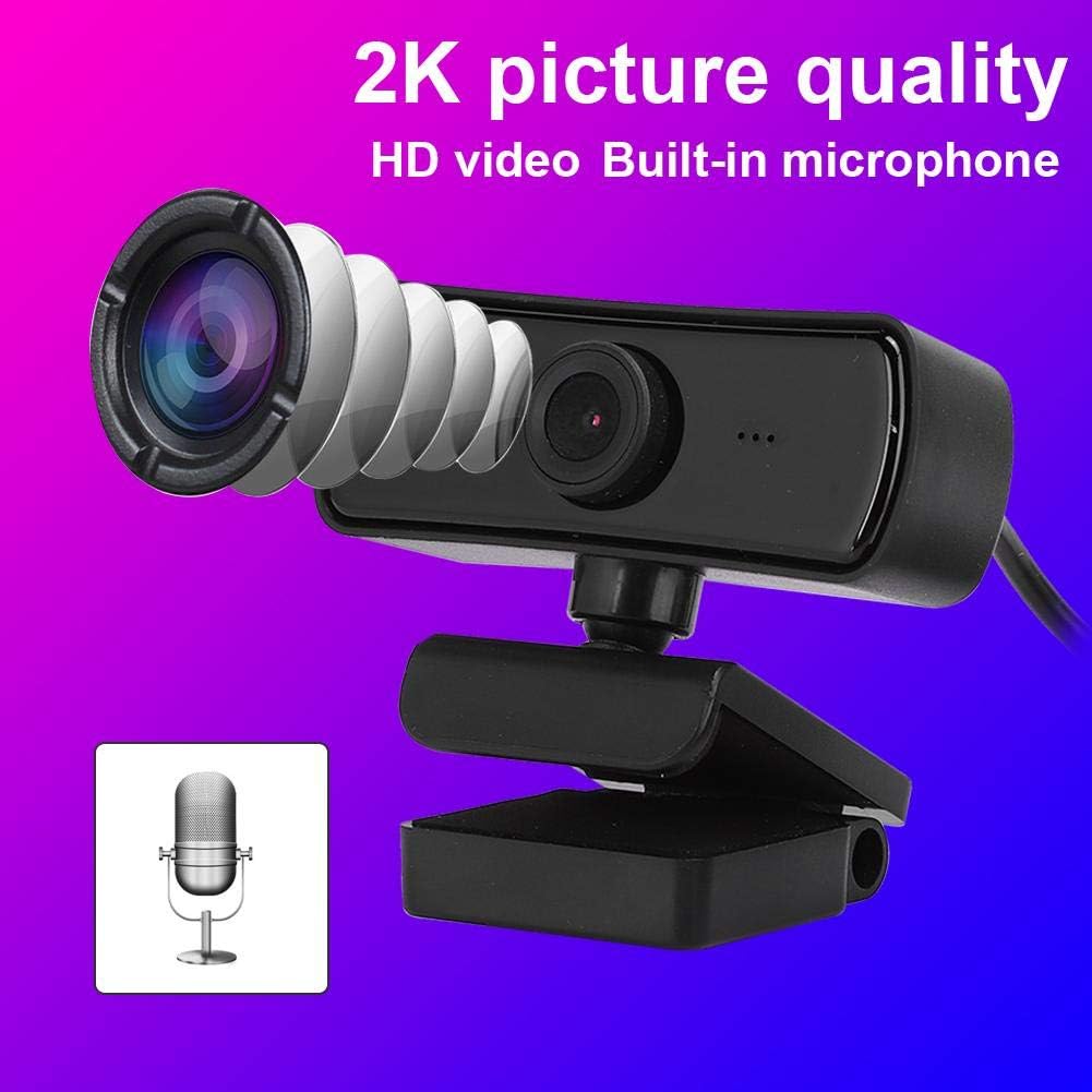 ciciglow 4K Webcam with Built-in Microphone, Widescreen USB Web Camera, Streaming Computer Web Camera for Live