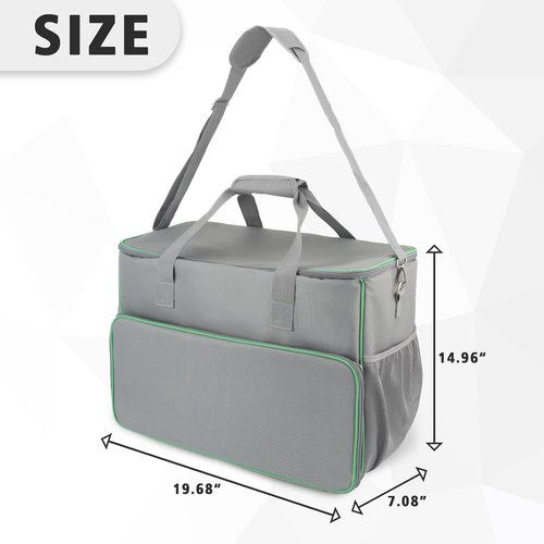 Bissell Carry Bag - Large Storage Case for Little Green Machine 1400B | Organizer for Carpet Cleaner & Accessories - Grey