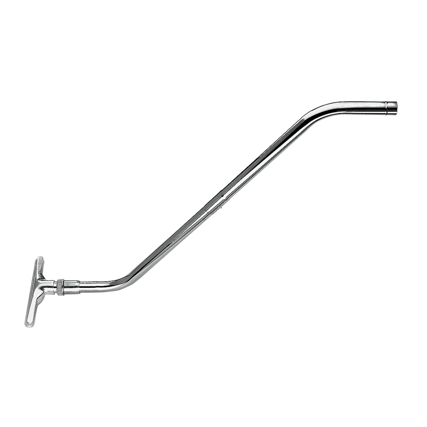 Nortech N639 12-Inch Wide Aluminum Floor Tool with 4-Foot Steel Double Curved Wand for 2-Inch Vacuum Hose