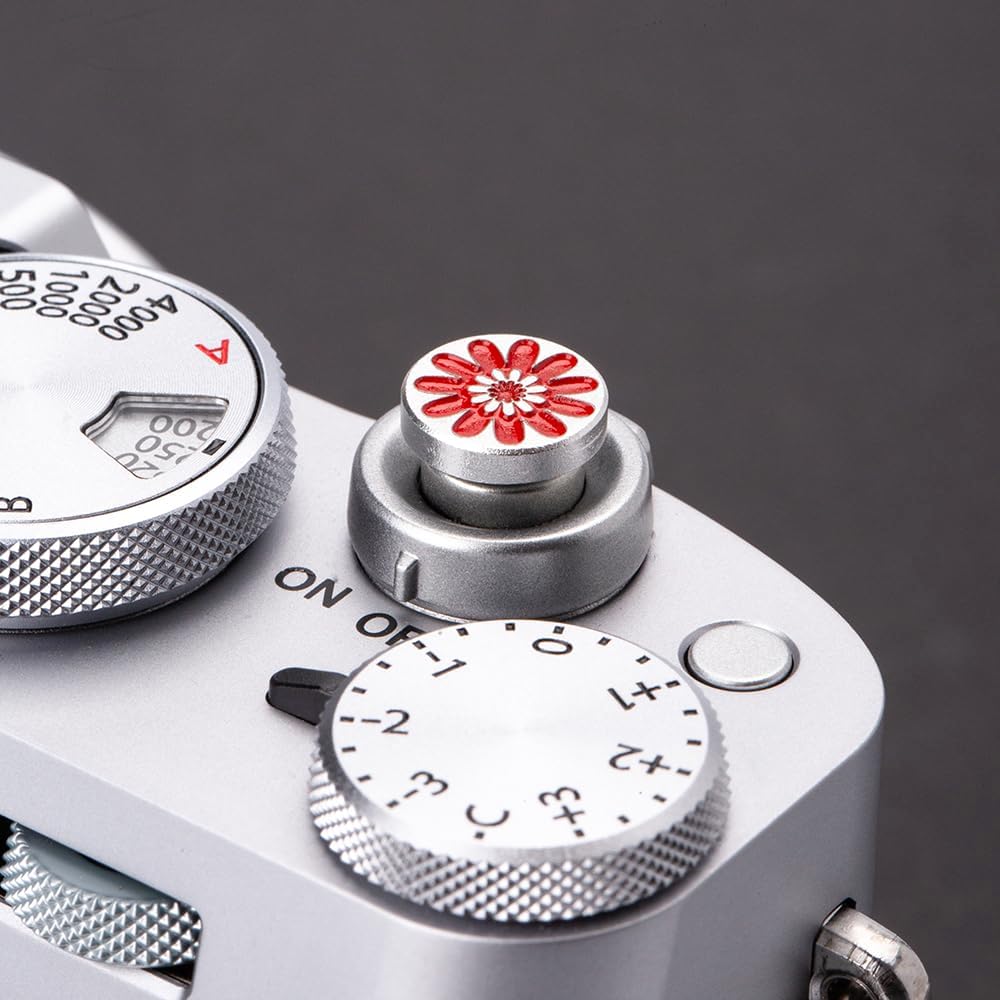 X100VI X100V X-E4 X-E3 X-T5 X-T4 X-T3 X-T30 X-T20 X-PRO3 Camera Soft Release Button, Shutter Button for Fujifilm II