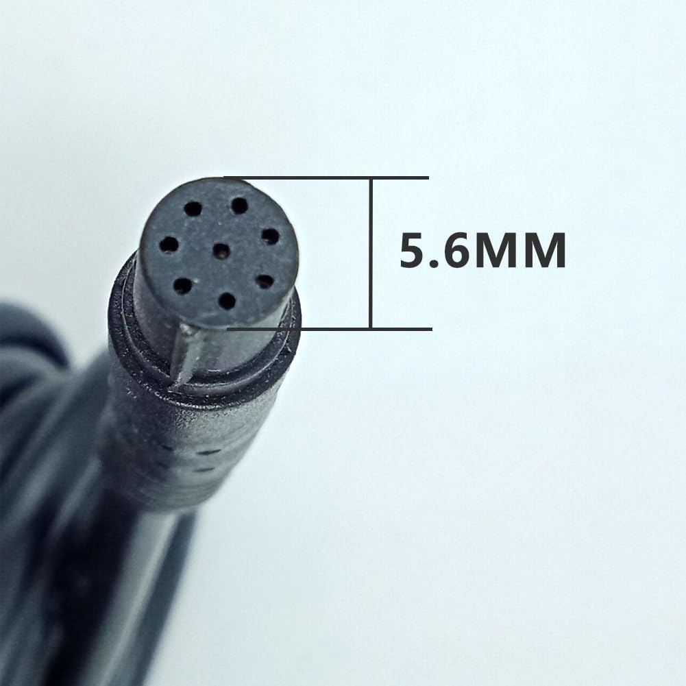 YQMAJIM (8 6.5ft) Dash Cam Rear View Backup Camera Reverse Car Recorder Cable Extension Cord pin