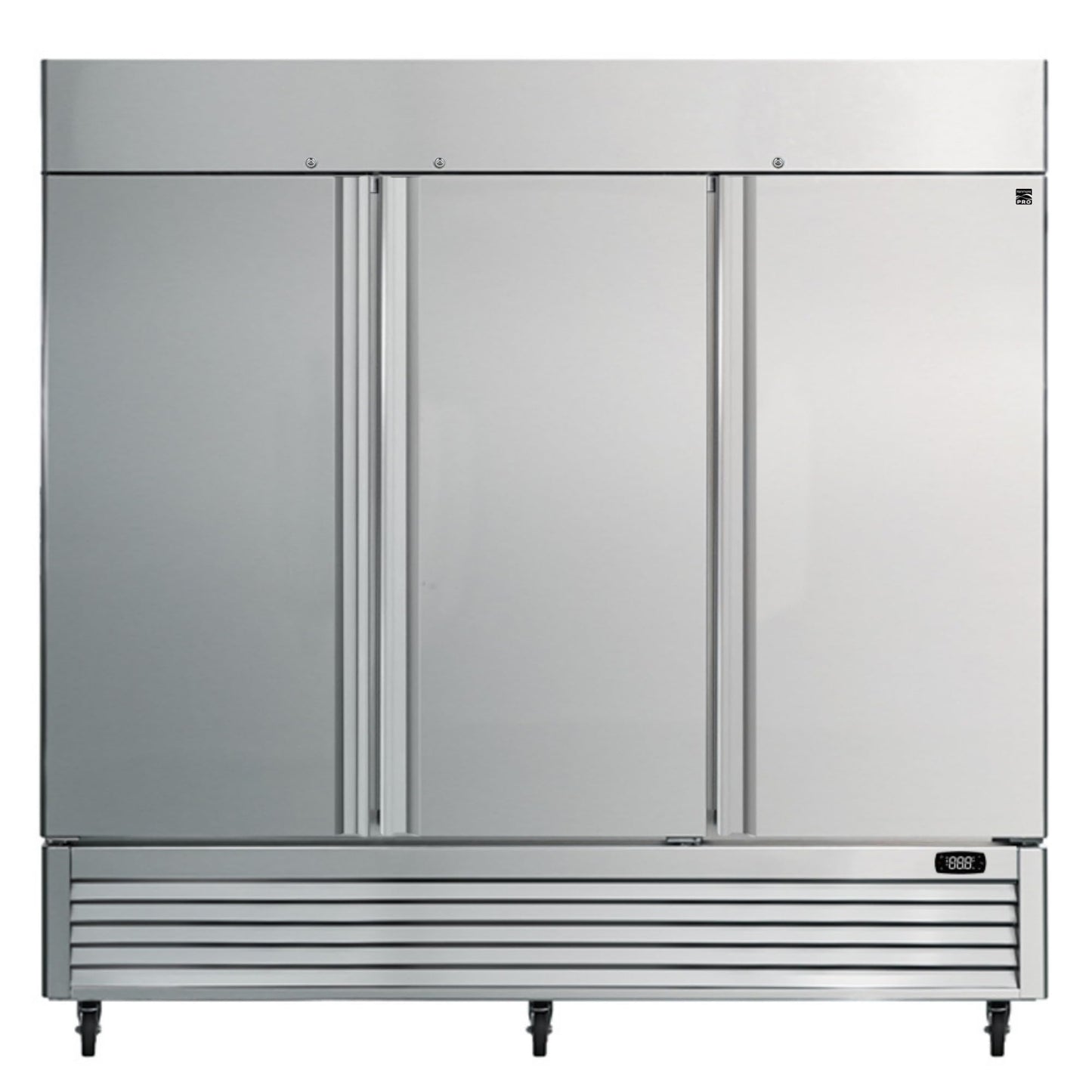 Kenmore 72 Cu.ft Commercial Freezer – Upright Convertible Refrigerator, Frost Free, Congelador For Restaurant, Industrial Use, Cafe, Shop, Buffet Station, Reach-In Full-Size, Stainless Steel