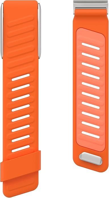 VeveXiao Rugged Comfort Silicone Wristband Compatible with WHOOP 5 | Whoop MG Band, Durable Soft Silicone Sports Loop Replacement Bands for Men Women with Metal Frame Connector