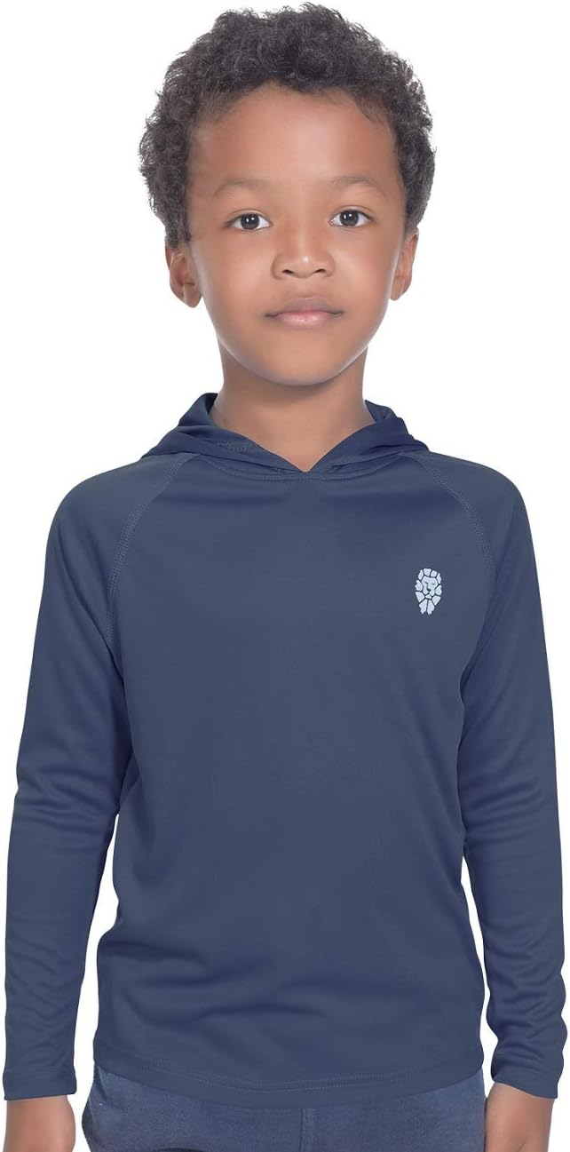Hoodies for Boys Outdoor Recreation Shirts - Youth Athletic Tops Sun Protection UPF 50+