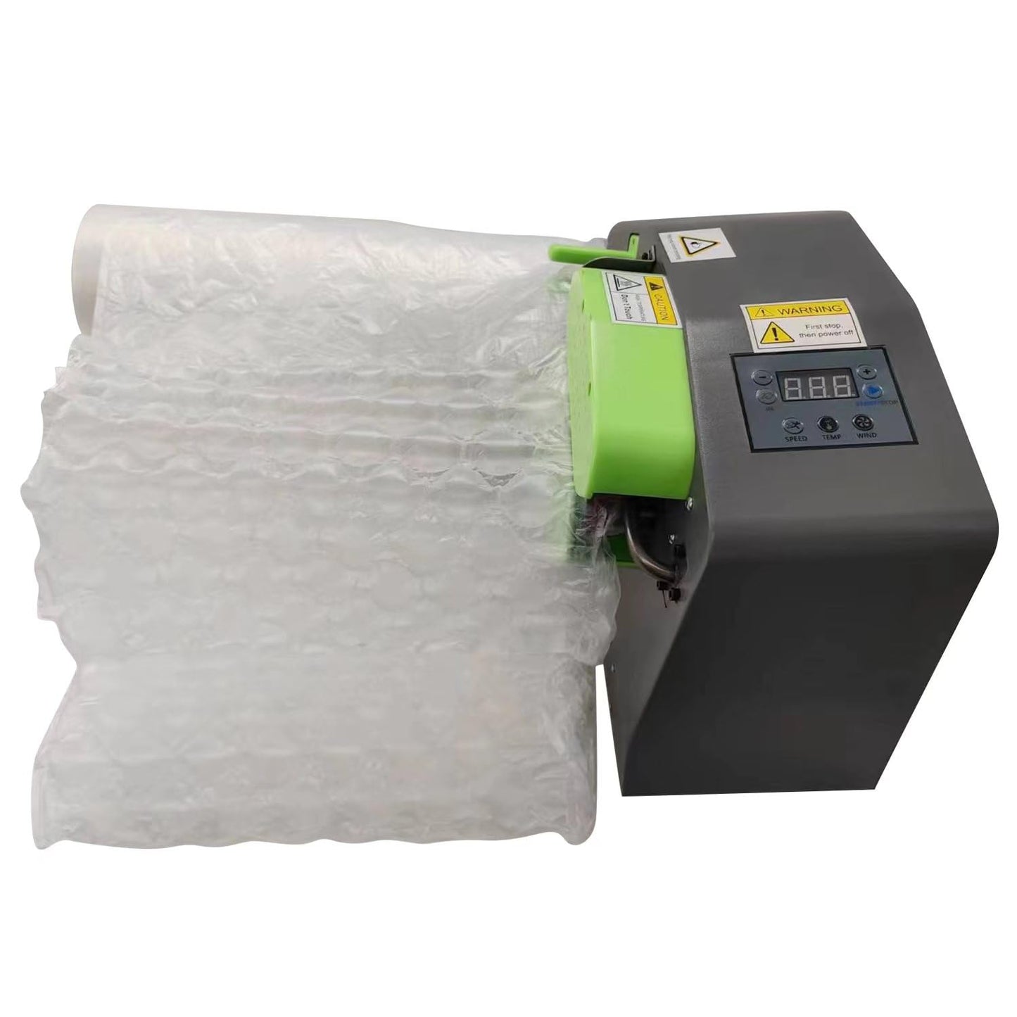 Viecam Air Pillow Cushion Maker Machine - Compact, Efficient Bubble Pack Making up to 16"" Tall Film, Quick Fill Air Packaging System for Business, 40Ft/Min Speed - 110V US Plug