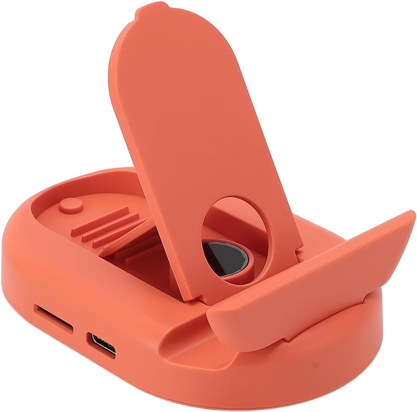 generic Bone Conduction Sleep Speaker White Noise BT Playback Aid Music with Timed Shutdown Desktop Stand (Orange)
