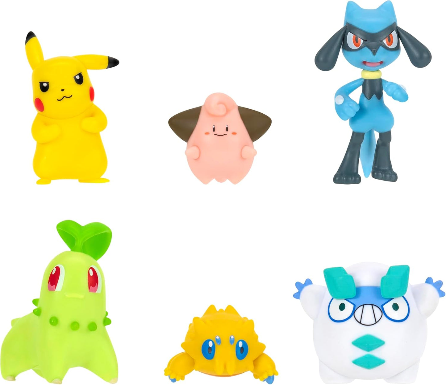 Pokémon Battle Figures 6-Pack - Includes 2-Inch Pikachu, Joltik, Galarian Darumaka & More
