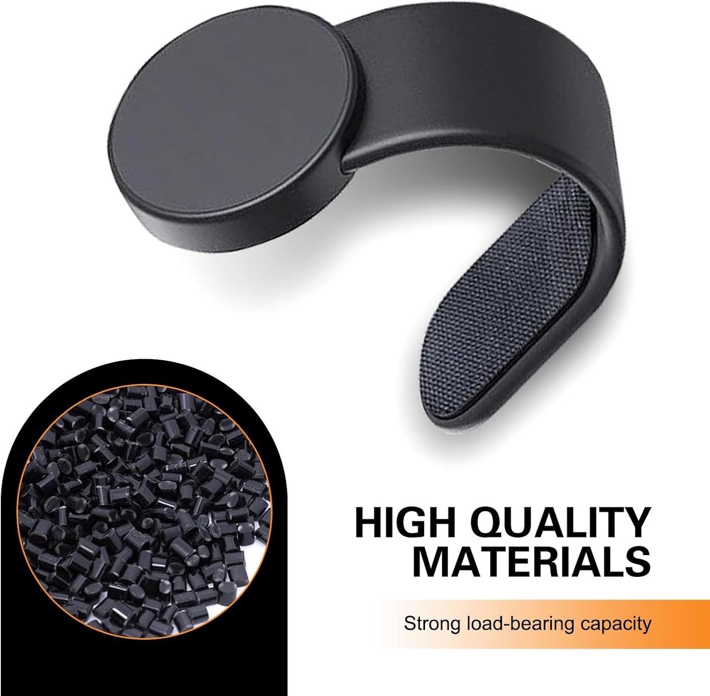 Cuymoap 360-degree Car Phone Holder, Strong Adsorption Anti-Fall Navigation Bracket with Hook and Loop Fastener