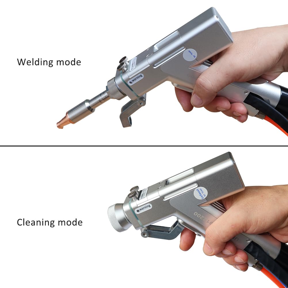 Triumph 2000W 4 in 1 Integrated Fiber Laser Welding cleaning rust remover Machine 220V Single Phase Handheld Laser Welder Machine with Auto Wire Feeder Cable Length 10m (2000, Watts)