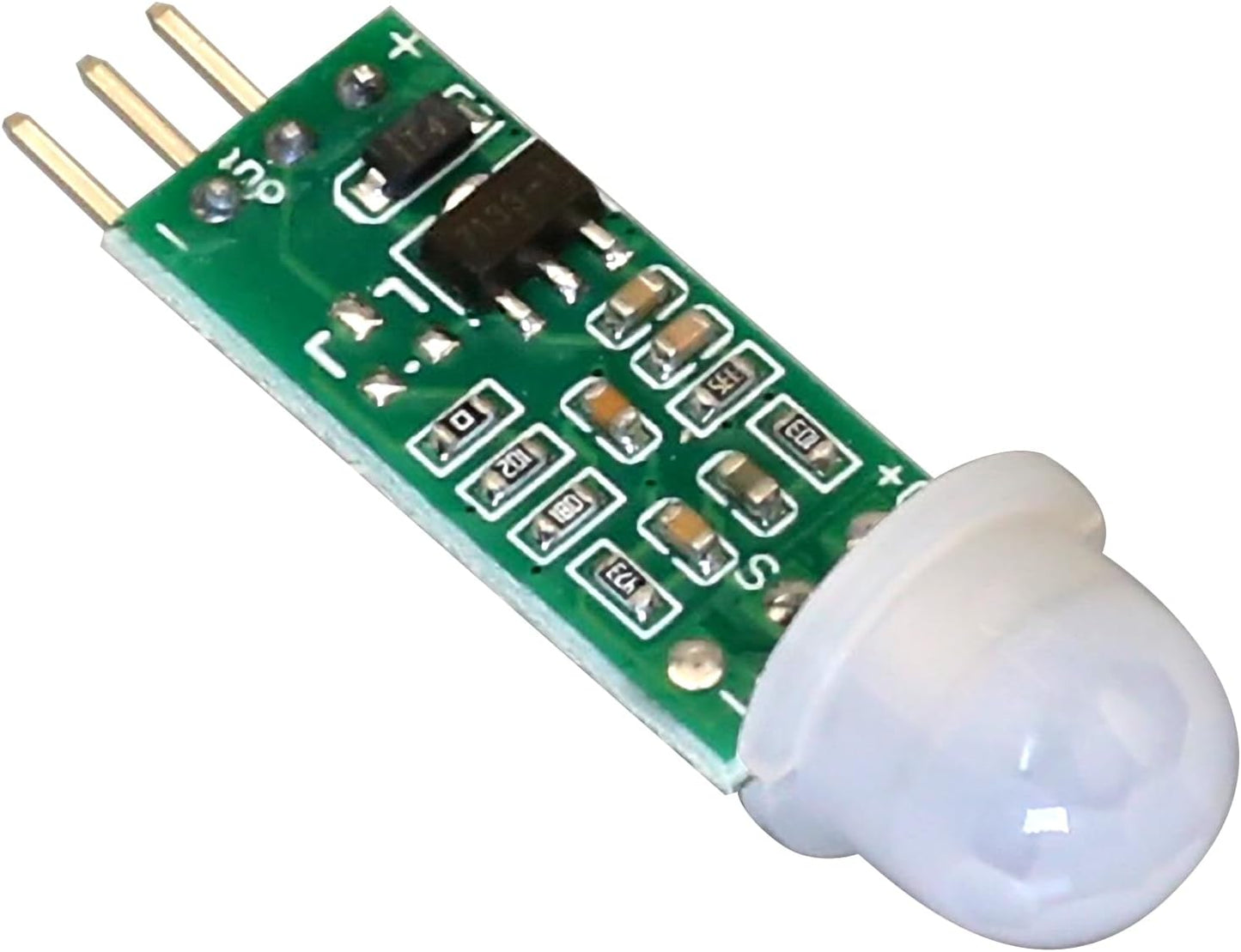TorqueVance HC-SR505 (5-Pack) PIR Motion Sensor Mini Infrared Human Body Detector Module Compatible with Arduino