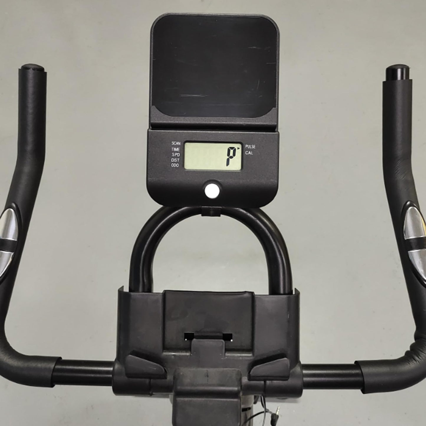 BAIMOQI Electronic Fitness Meter Indoor Fitness Bike Meter Home Gym Digital Monitor with Integrated Phone Stand Simple