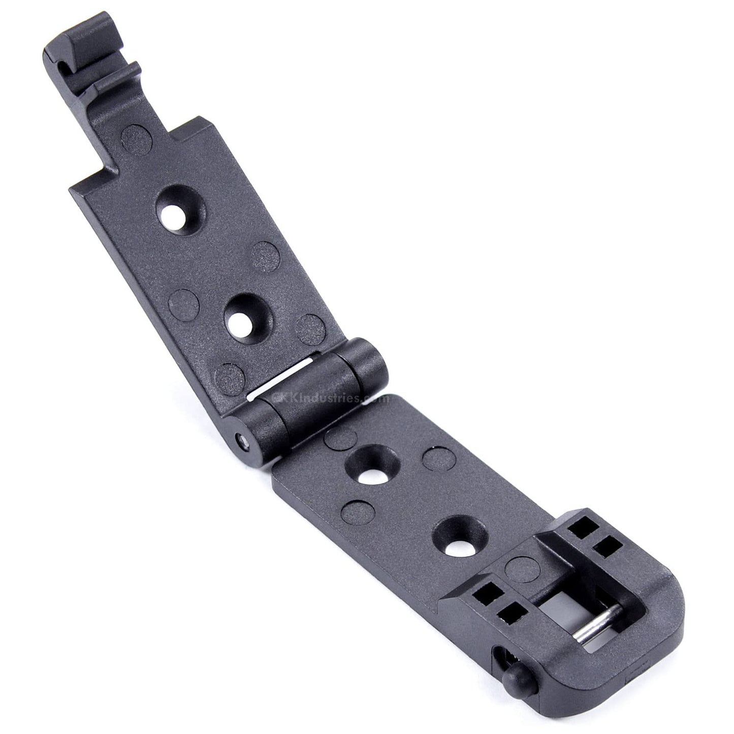 HolsterSmith [1 Pack] Molle Compatible Locking Belt Clip – 1.50 Inch – Universal Attachment for Knife Sheath, Gun Holster, Mag Pouch, Flashlight Holster, Emergency Kits - (4mm Gap)