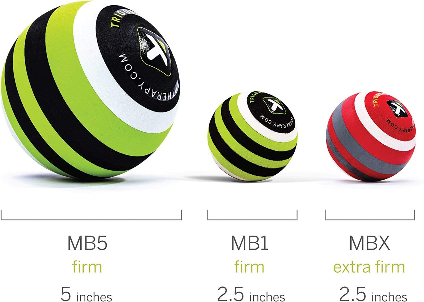 TRIGGERPOINT Performance Foam Massage Ball for Deep-Tissue Massage, MB5 (5-inch) -5" L x 5" W x 5" H
