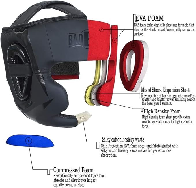 Boxing Headgear Muay Thai MMA Sparring Headgear…