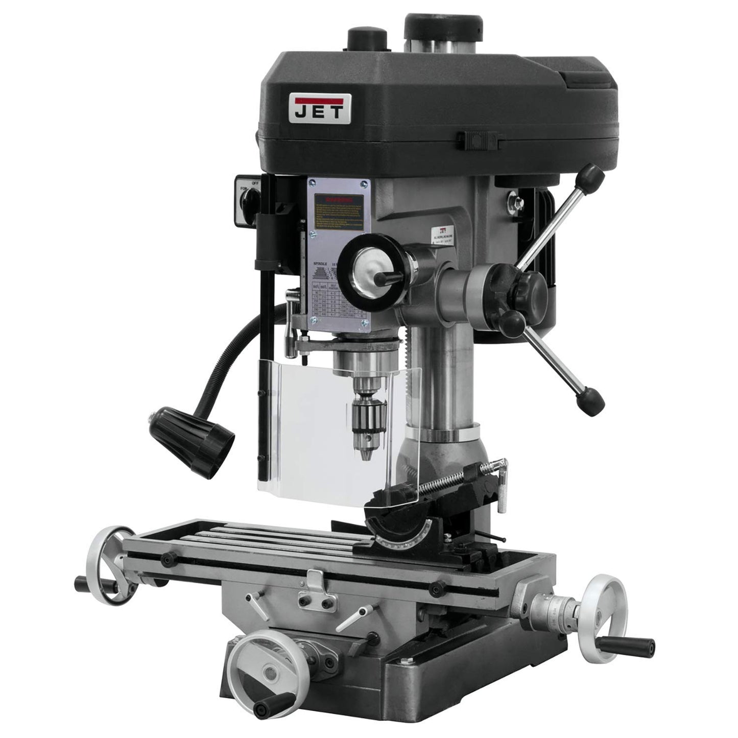 JET 15-Inch Mill Drill Machine, 1 HP, 115/230V 1Ph (Model JMD-15)