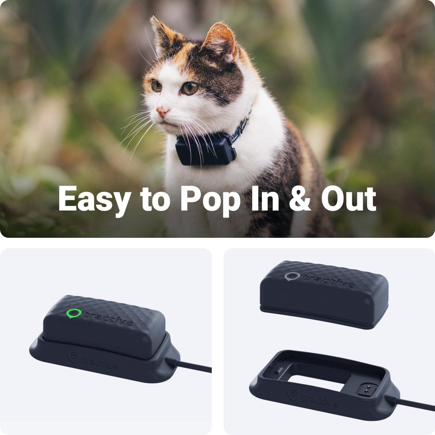 Tractive GPS Cat Mini Charger Cable - Fast Charging Solution