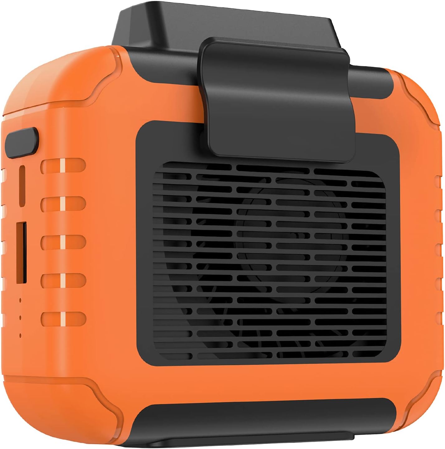 23H 6200 3 Portable Mini Waist Fan Rechargeable with Working Time, RPM Strong Airflow, Speed Levels, Belt Shirt Fan