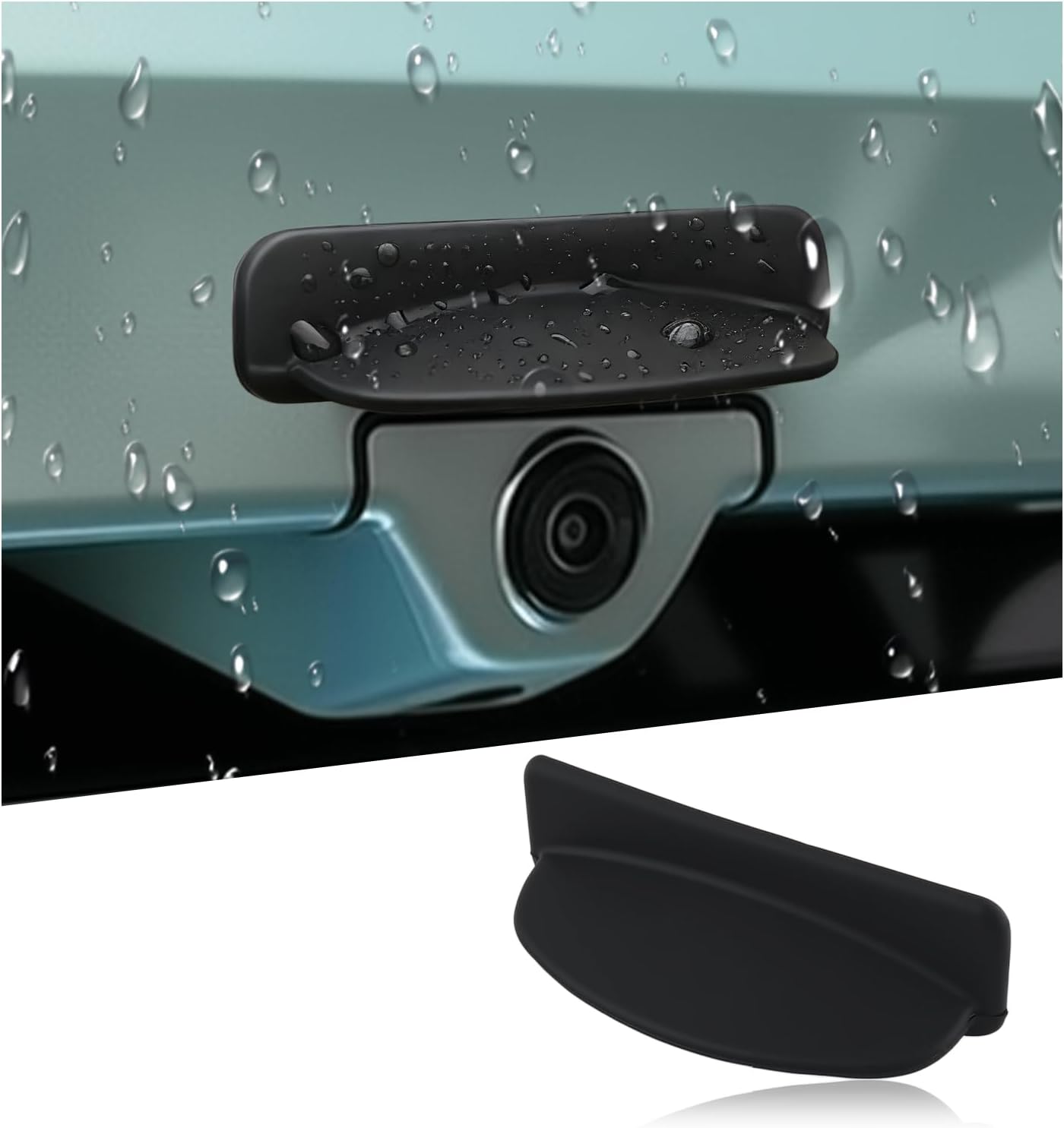 YGDMD Upgraded Rear View Backup Camera Cover,Silicone Back Up Camera for Cars Rain Guard Protective Cover
