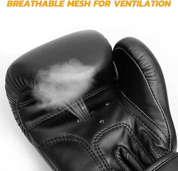 Punch Bag Training Gloves, LangRay MMA Grappling Gloves for Sparring Martial Arts Boxing Training for Adults and Kids