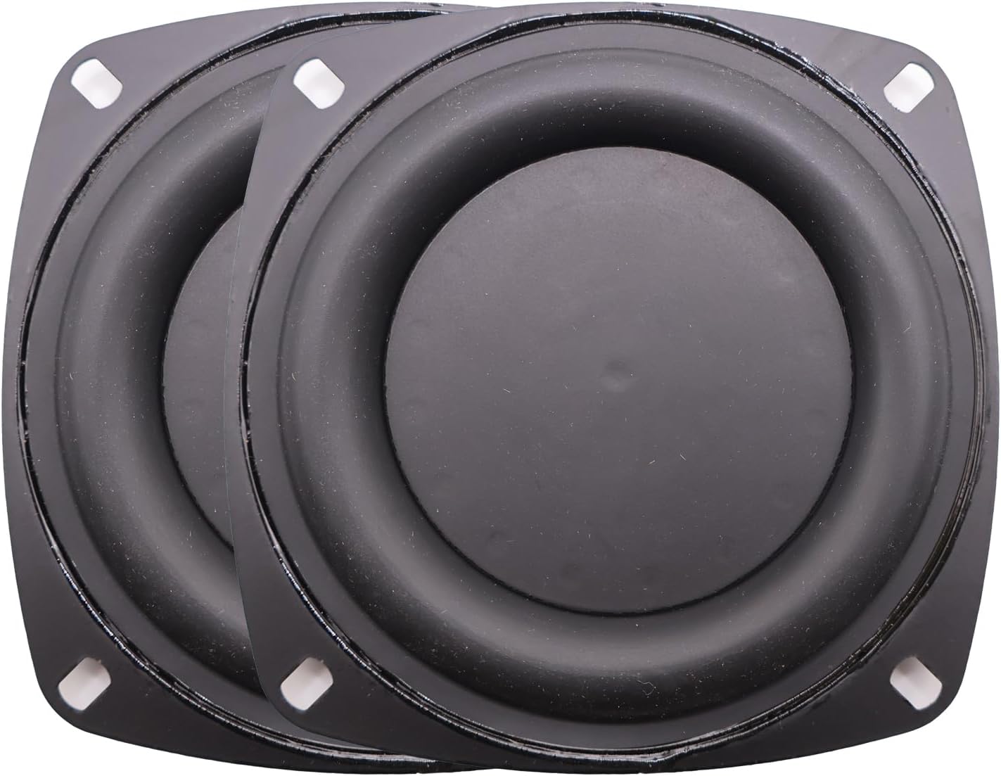 FBHDZVV 2Pcs 3 Inch 3in Bass Passive Radiator Speaker Woofer Vibration Membrane Diaphragm Auxiliary Universal