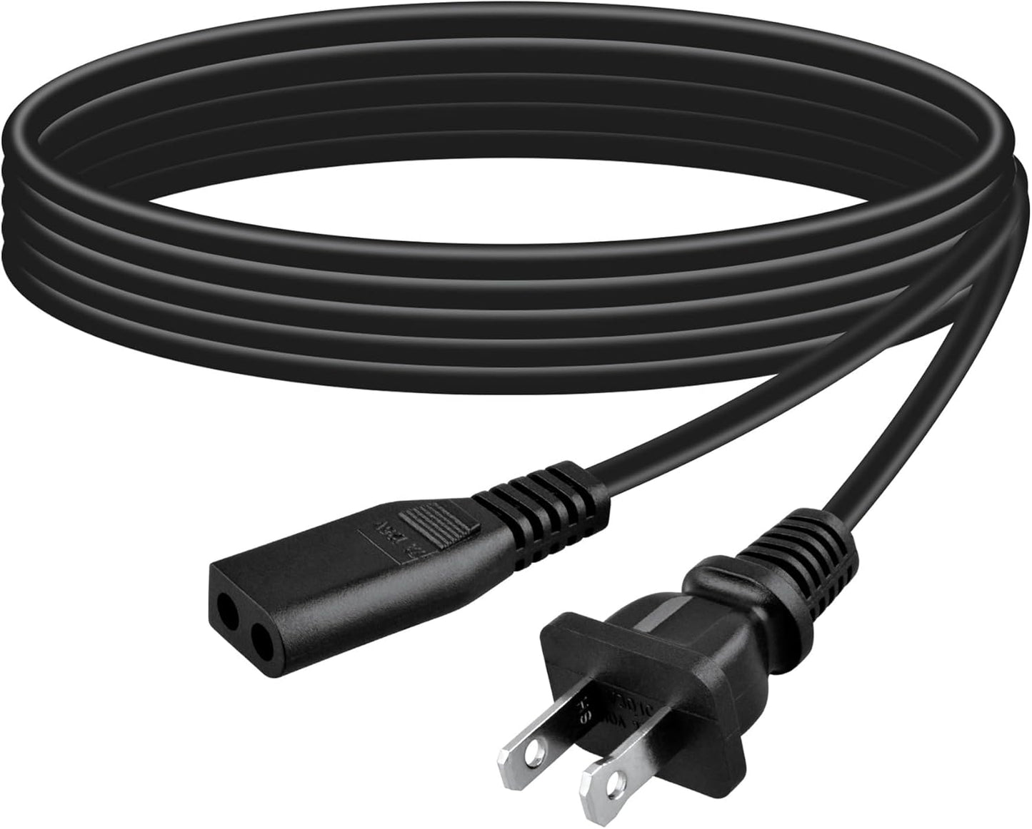 Tomatosd 2-Prong CD6951 CD6951-SL Cassette CD6925 CD6925BT-BK CD6925BT-SL AC IN Power Cord Cable Plug Compatible
