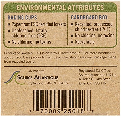 If You Care Mini Baking Cups - FSC Certified, Eco-Friendly, 90 Count